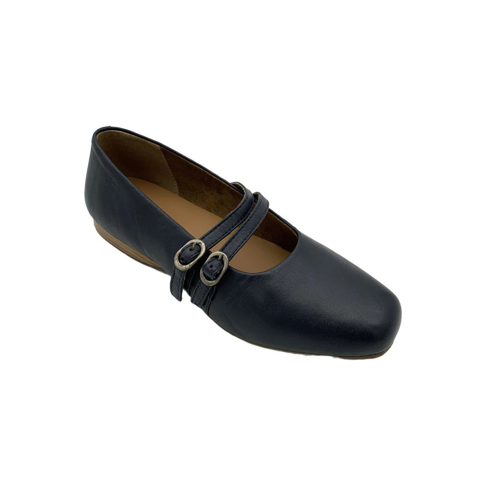 ARRAY Women's Faith Flat Navy - Wide